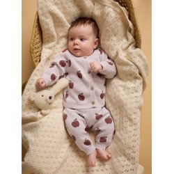 Lil' Atelier Cardigan Baby LS Strik Lulio Hushed Violet