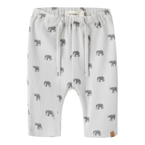 Lil' Atelier Bukser Baby Lavo Emi Loose Glacier Gray