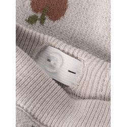 Lil' Atelier Strik Bukser Baby Lulio Hushed Violet