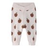 Lil' Atelier Strik Bukser Baby Lulio Hushed Violet