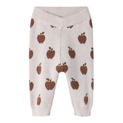Lil' Atelier Strik Bukser Baby Lulio Hushed Violet