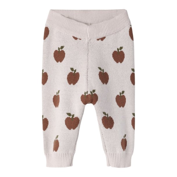 Lil' Atelier Strik Bukser Baby Lulio Hushed Violet