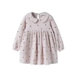 Lil' Atelier Kjole Mini LS Kamma Loose Hushed Violet
