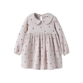 Lil' Atelier Kjole Mini LS Kamma Loose Hushed Violet