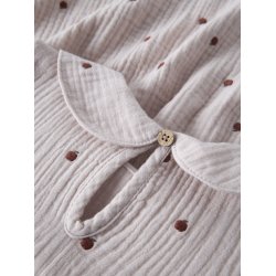 Lil' Atelier Kjole Mini LS Kamma Loose Hushed Violet