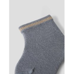 Lil' Atelier Sokker Baby Love Fir Stripe Sleet