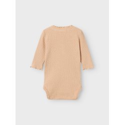 Lil' Atelier Body LS Frea Slim Rugby Tan