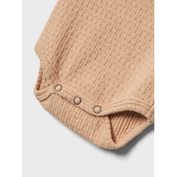 Lil' Atelier Body LS Frea Slim Rugby Tan