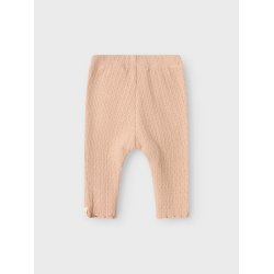 Lil' Atelier Leggins Baby frea Slim Rugby Tan