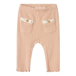 Lil' Atelier Leggins Baby frea Slim Rugby Tan