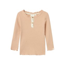 Lil' Atelier Bluse Mini LS Gave Eli Slim Turtledove