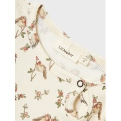 Lil' Atelier Bluse Mini LS Gave Eli Slim Turtledove