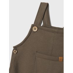 Lil' Atelier Smkbukser Baby London Loose Overall Shitake