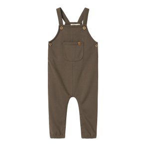 Lil' Atelier Smkbukser Baby London Loose Overall Shitake