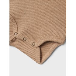 Lil' Atelier Body LS Sophia Sak Slim Rugby Tan