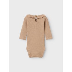 Lil' Atelier Body LS Sophia Sak Slim Rugby Tan