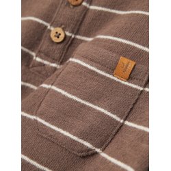 Lil' Atelier Bluse Mini LS Salim Slim Shitake