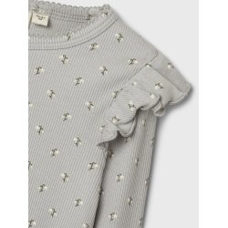 Lil' Atelier Bluse Mini LS Gago Kuo Slim Mirage Gray