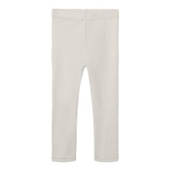 Lil' Atelier Uld Leggins Mini Nalu Rib Slim Turtledove