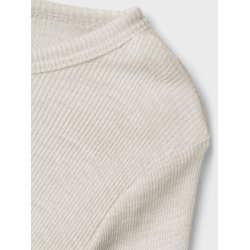 Lil' Atelier Uld Bluse Mini LS Nalu Slim Turtledove