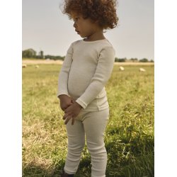 Lil' Atelier Uld Bluse Mini LS Nalu Slim Turtledove