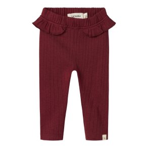 Lil' Atelier Leggins Baby Rachel Nam Slim Red Dahlia