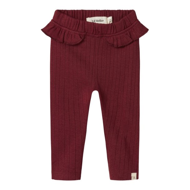 Lil' Atelier Leggins Baby Rachel Nam Slim Red Dahlia