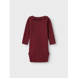 Lil' Atelier Body Baby LS Rachel Slim Red Dahlia