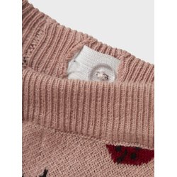 Lil' Atelier Strik Bukser Baby Lulio Misty Rose