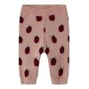 Lil' Atelier Strik Bukser Baby Lulio Misty Rose