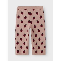 Lil' Atelier Strik Bukser Mini Lulio Wide Misty Rose