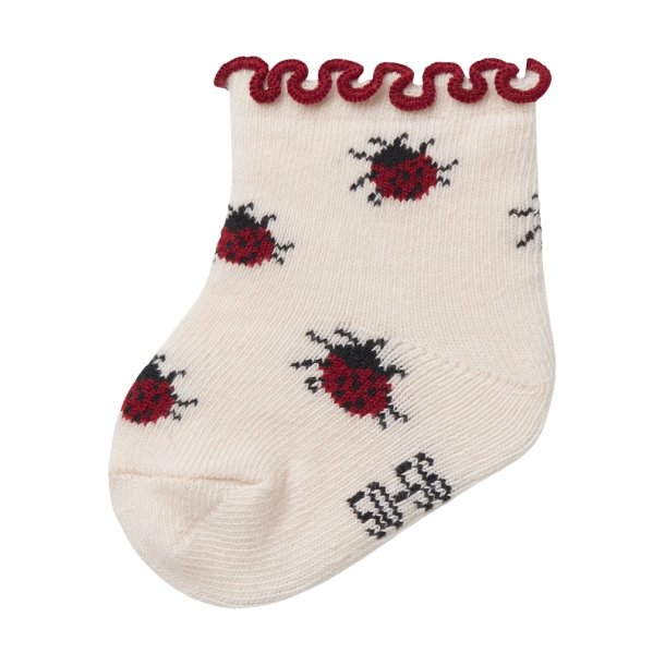 Lil' Atelier Sokker Baby Darlene Silver Peony
