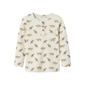 Lil' Atelier Bluse Mini LS Lavo Eno Slim Turtledove