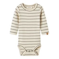 Lil' Atelier Body LS Geo Lim Slim Turtledove