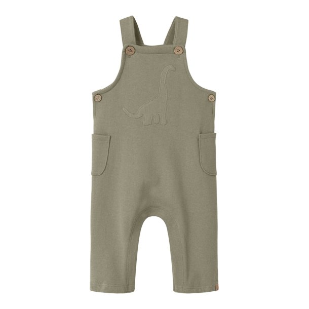 Lil' Atelier Smkbukser Baby Jobo Loose Sweat Overall Overland Trek