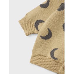 Lil' Atelier Cardigan LS Strik Baby Lulio Mojave Desert