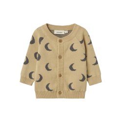Lil' Atelier Cardigan LS Strik Baby Lulio Mojave Desert