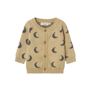 Lil' Atelier Cardigan LS Strik Baby Lulio Mojave Desert