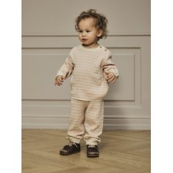 Lil' Atelier Strik Bukser Baby Nadie Cameo Rose