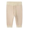 Lil' Atelier Strik Bukser Baby Nadie Cameo Rose