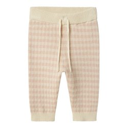 Lil' Atelier Strik Bukser Baby Nadie Cameo Rose