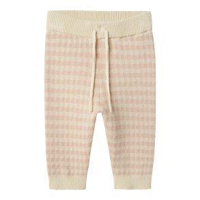 Lil' Atelier Strik Bukser Baby Nadie Cameo Rose