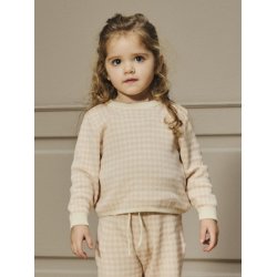 Lil' Atelier Strik Bluse Mini LS Nadie Loose Cameo Rose