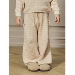 Lil' Atelier Strik Bukser Mini Nadie Wide Cameo Rose