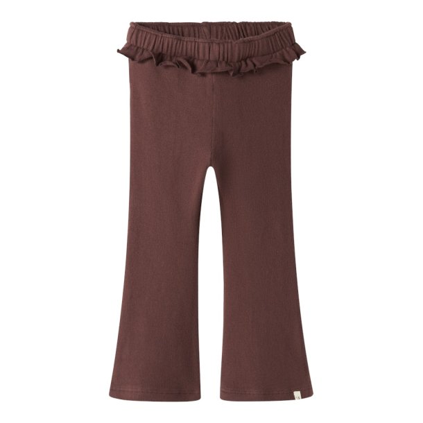 Lil' Atelier Bukser Mini Thora Bootcut Hot Chocolate