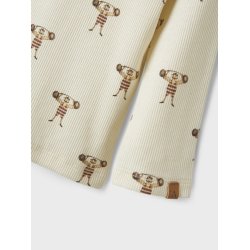 Lil' Atelier T-shirt LS Mini Lavo Enk Slim Turtledove