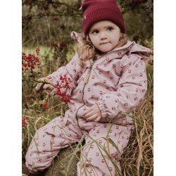 Lil' Atelier Flyverdragt Mini Snow10 Suit AOP Misty Rose