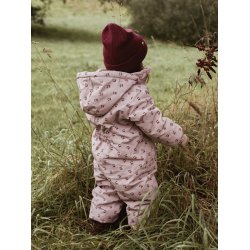 Lil' Atelier Flyverdragt Mini Snow10 Suit AOP Misty Rose