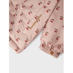 Lil' Atelier Vinterjakke Mini Snow10 AOP Misty Rose