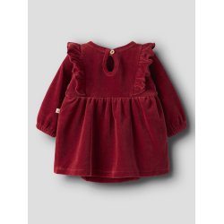 Lil' Atelier Kjolebody LS Saga Red Dahlia